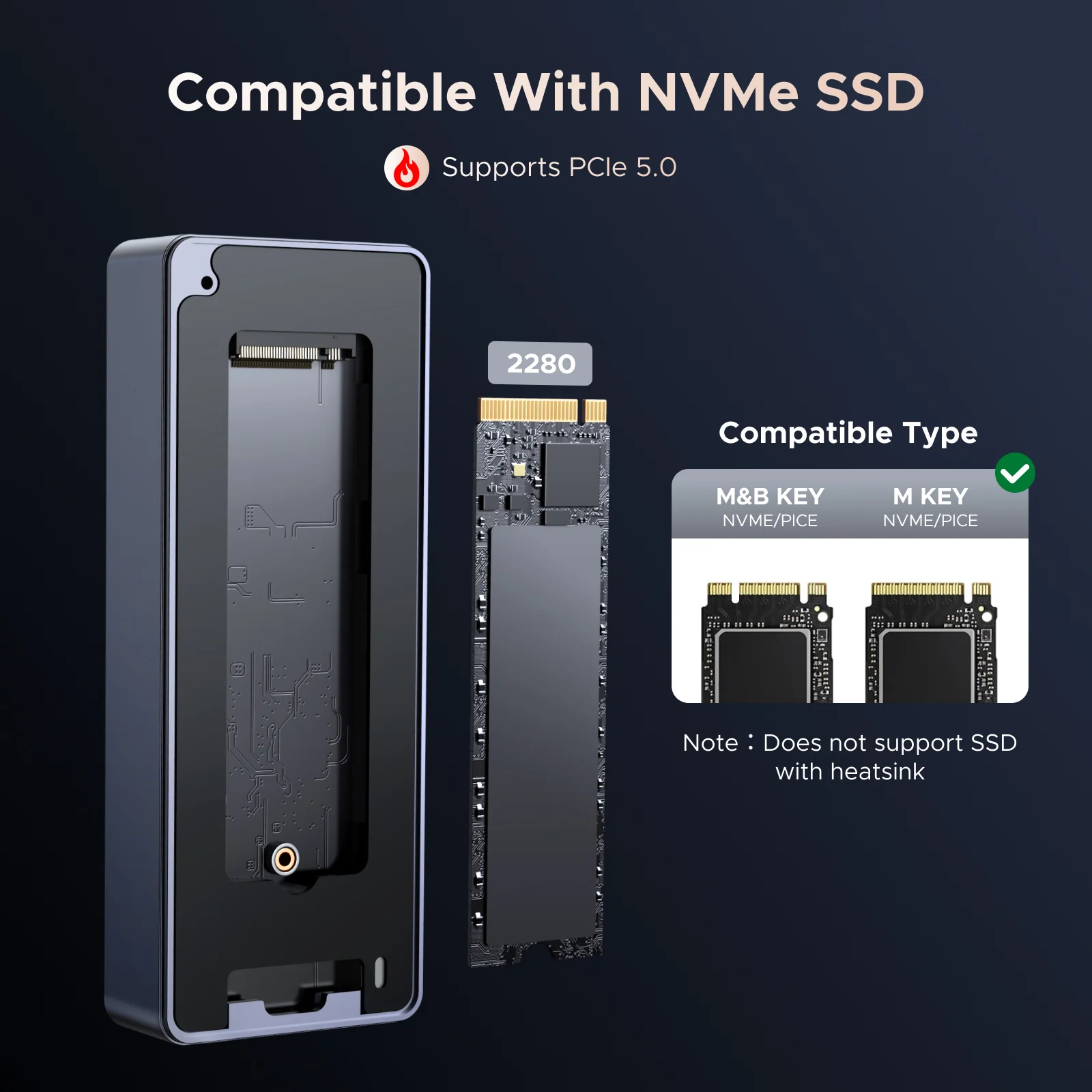 UGREEN 80Gbps 8TB M.2 NVMe SSD Enclosure - Image 5